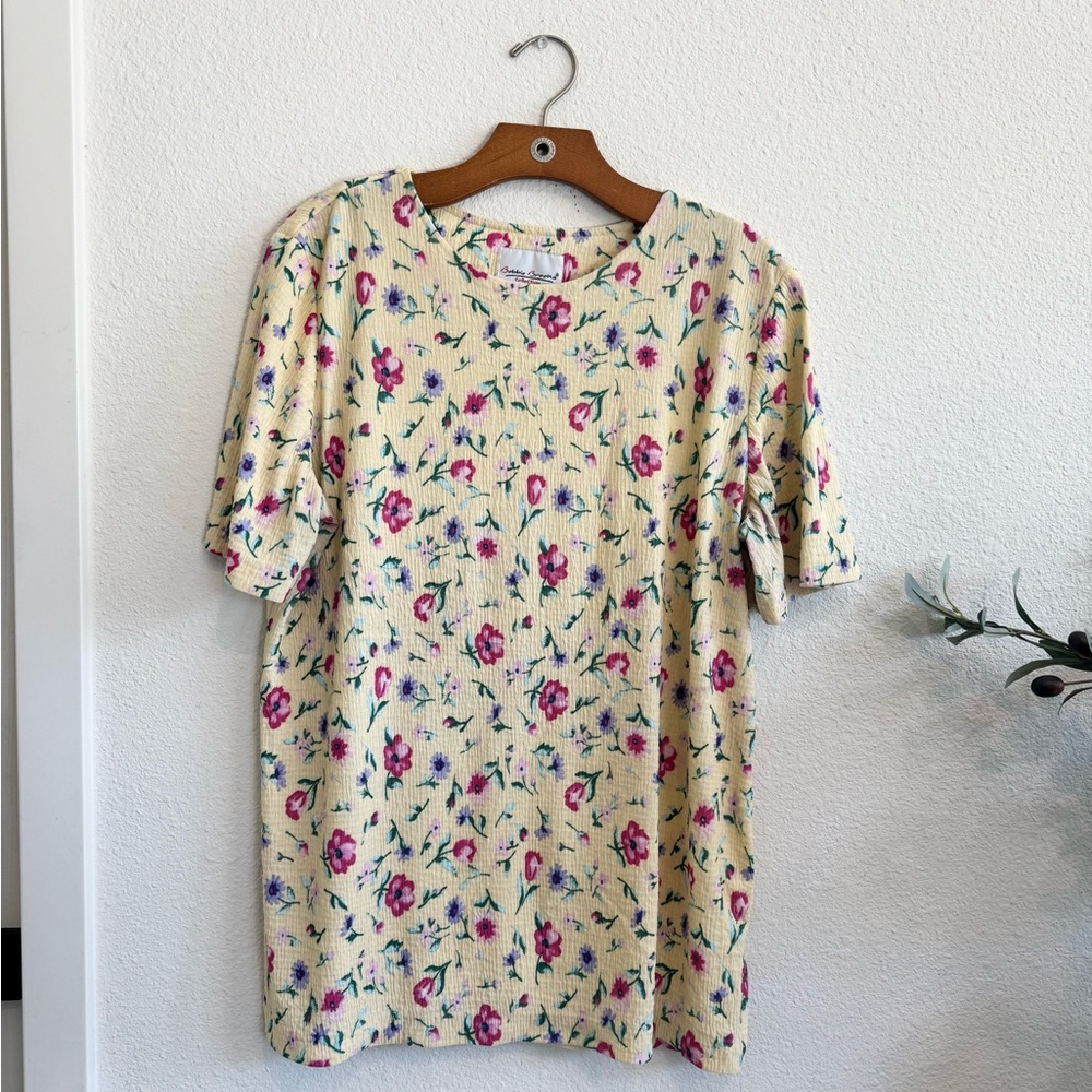 Bobbie Brooks Vibrant Floral Top